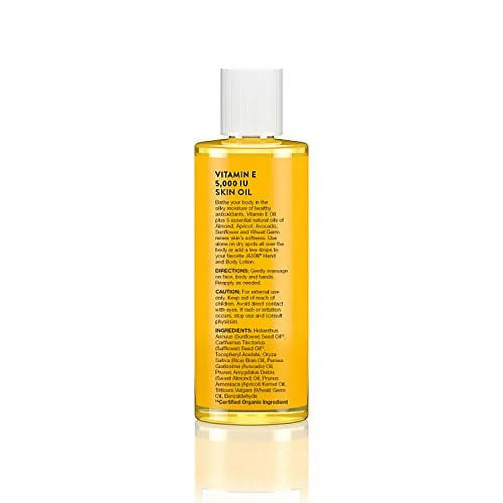 Jason Skin Oil, Vitamin E 5,000 IU, All over Body Nourishment, 4 Oz (Packaging May Vary)