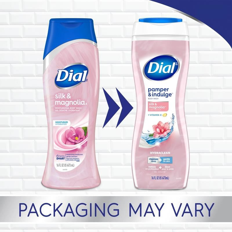 Body Wash, Silk & Magnolia, 16 Ounce