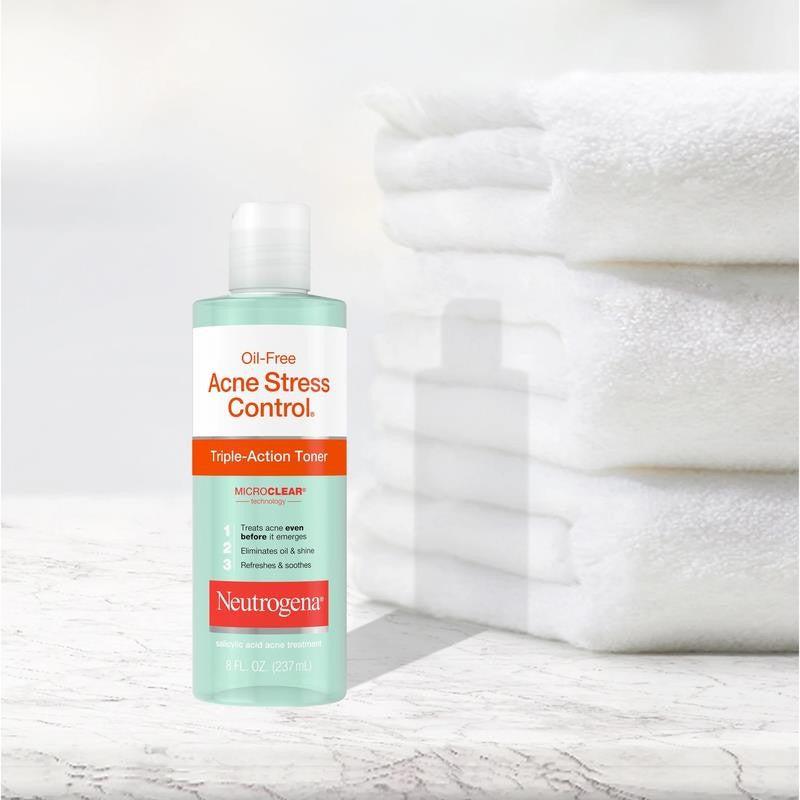 Acne-Fighting Facial Toner with 2% Salicylic Acid, 8 Fl. Oz