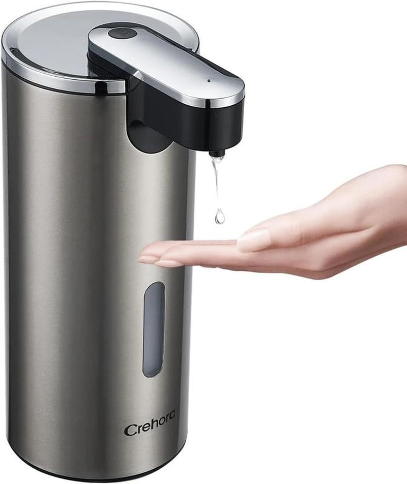 Automatic Soap Dispenser, Touchless Hand Free Soap Dispenser Bathroom, 3 Adjusta