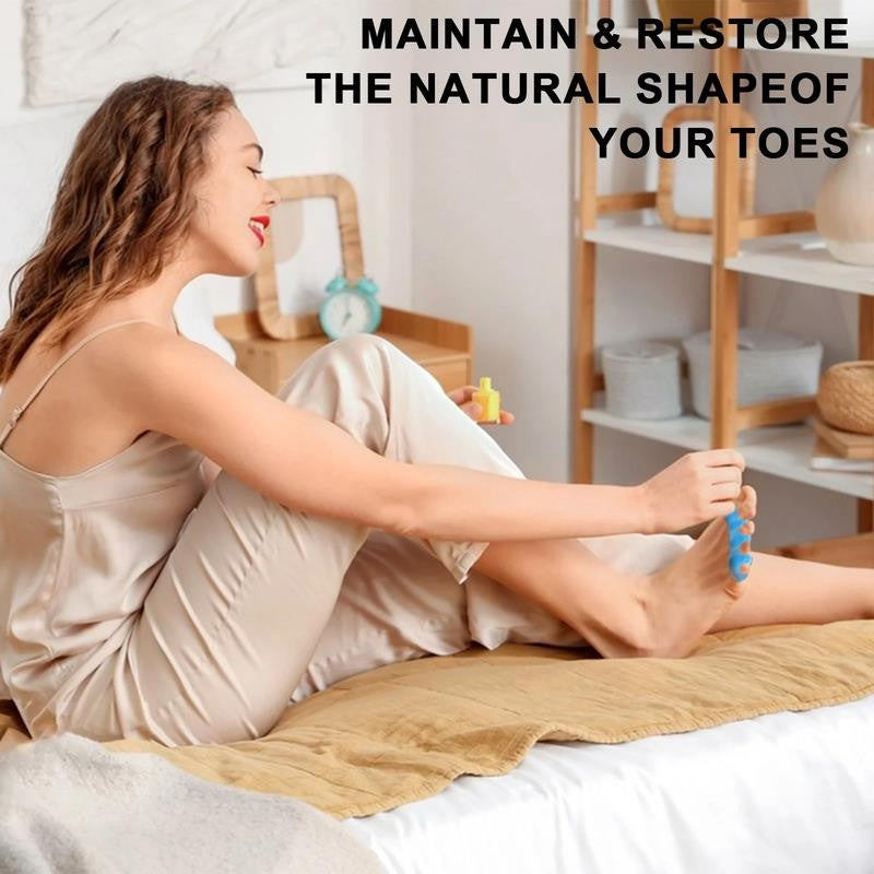 3 Pairs Toe Separators, Correcting Bunions and Restoring Toes to Their Original