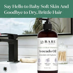 Cold-Pressed Avocado Oil Body Oil 16 Oz