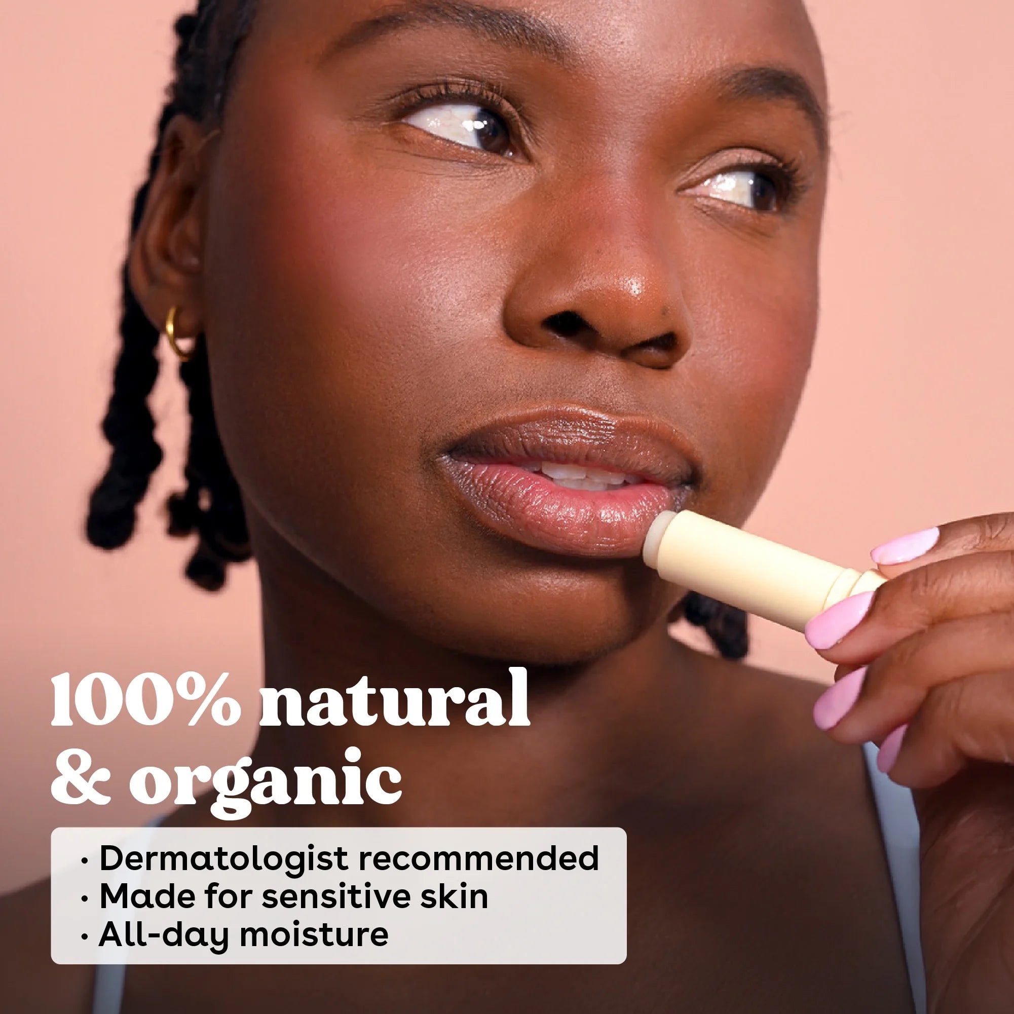 100% Natural Organic 3 Pack Lip Balm Sticks