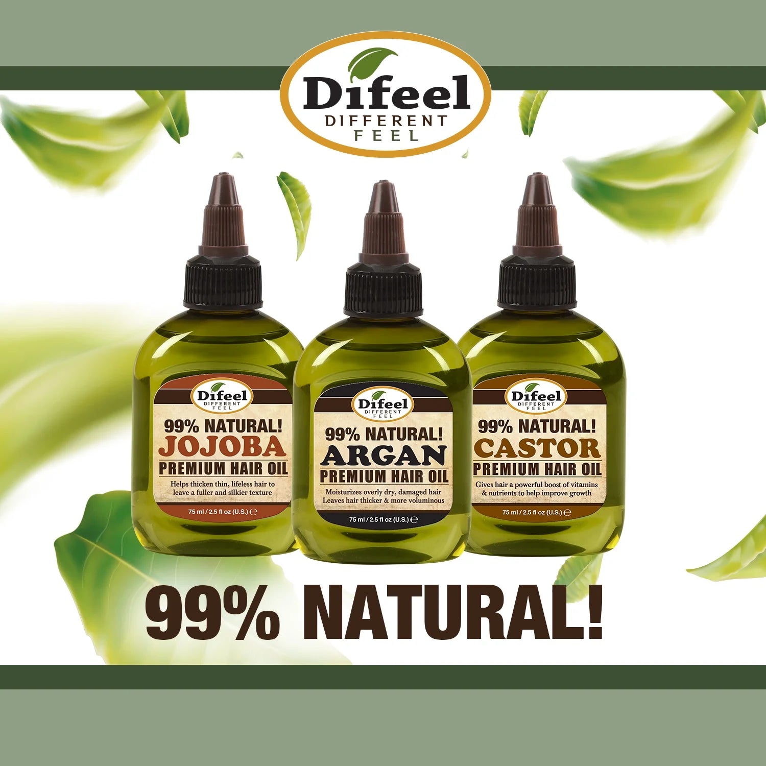 Essential Oils 100% Pure Macadamia Oil with Antioxidants 1 Oz. (Pack of 3)