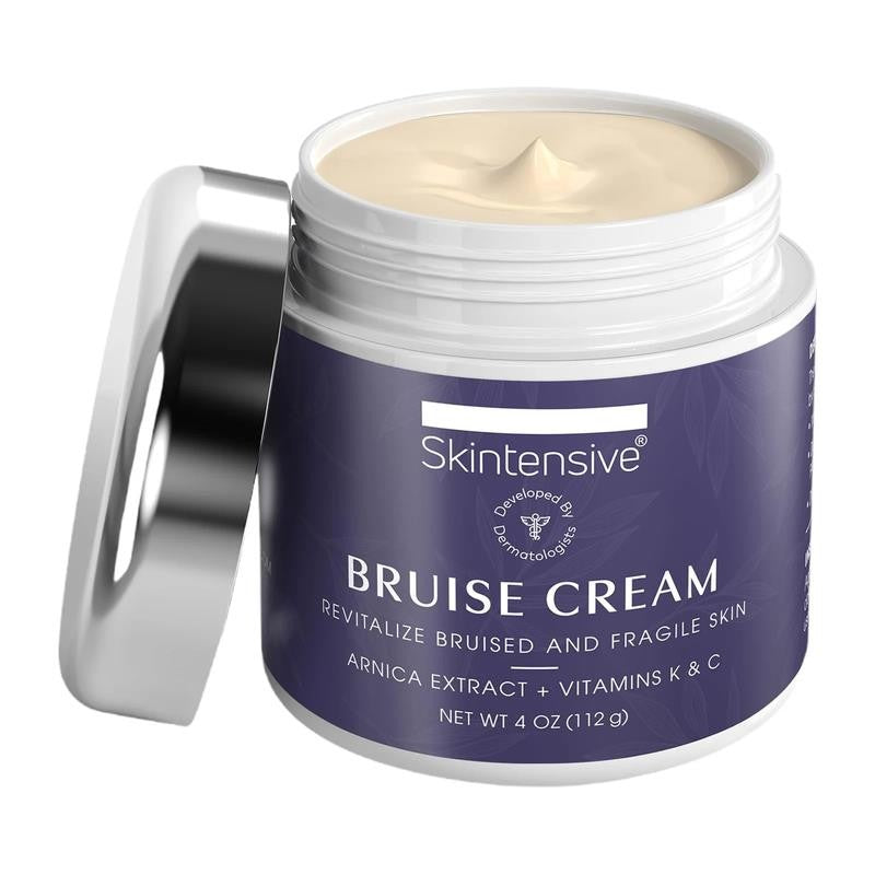 Arnica Bruise Cream 4Oz - Vitamin K C E for Thin Skin, Moisturizing Skin Renewal