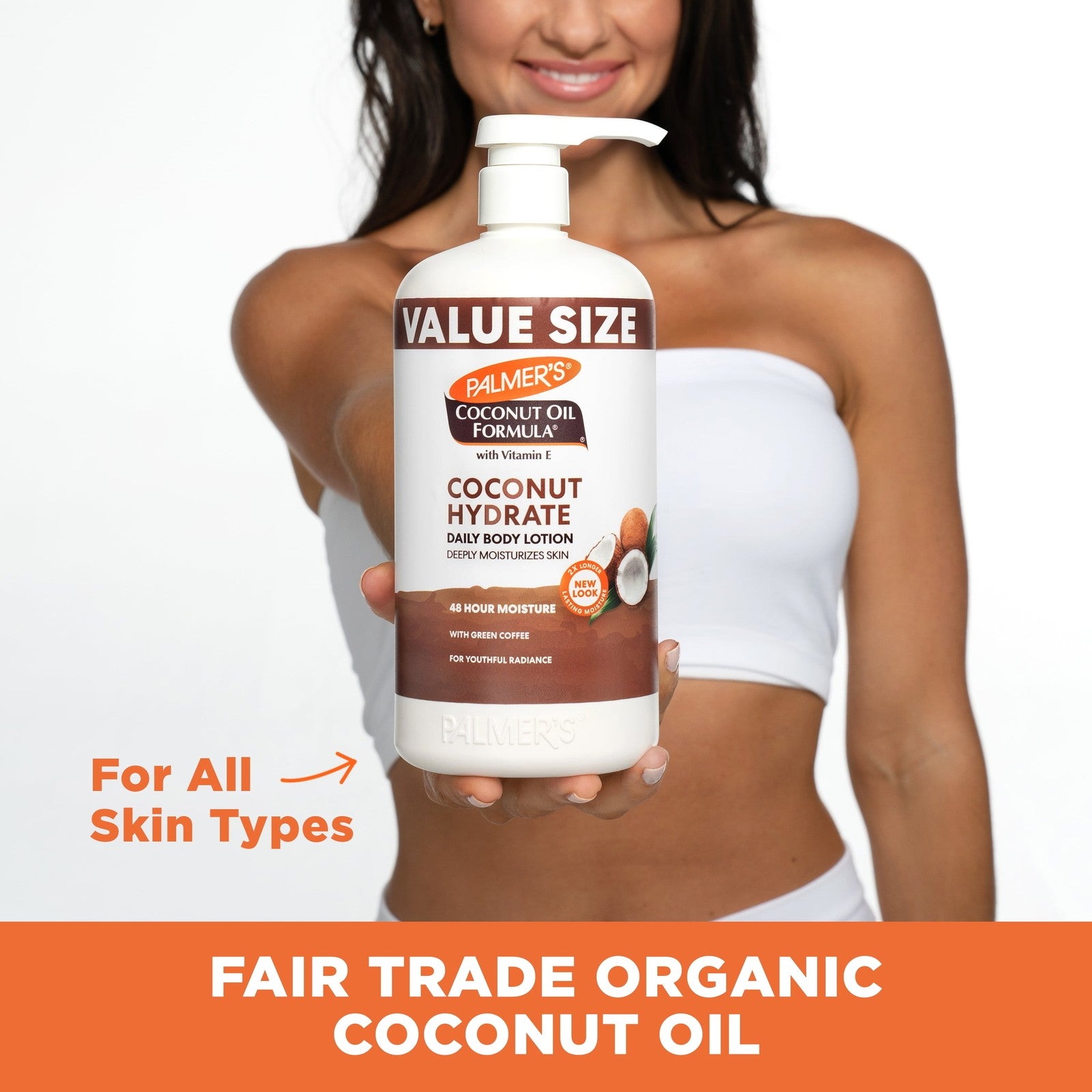 Coconut Oil Formula Body Lotion, 33.8 Fl. Oz.