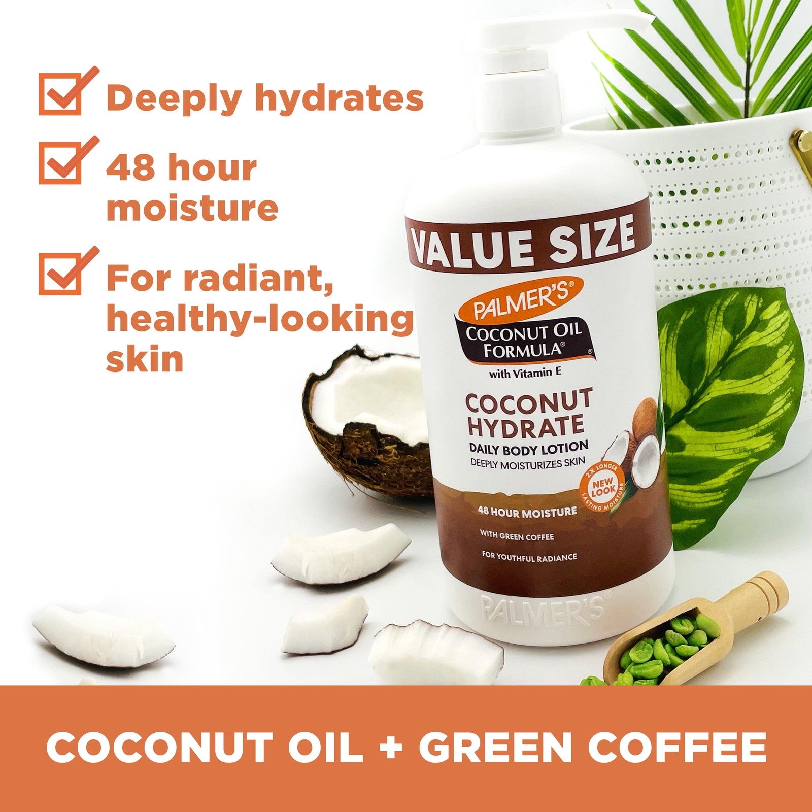 Coconut Oil Formula Body Lotion, 33.8 Fl. Oz.