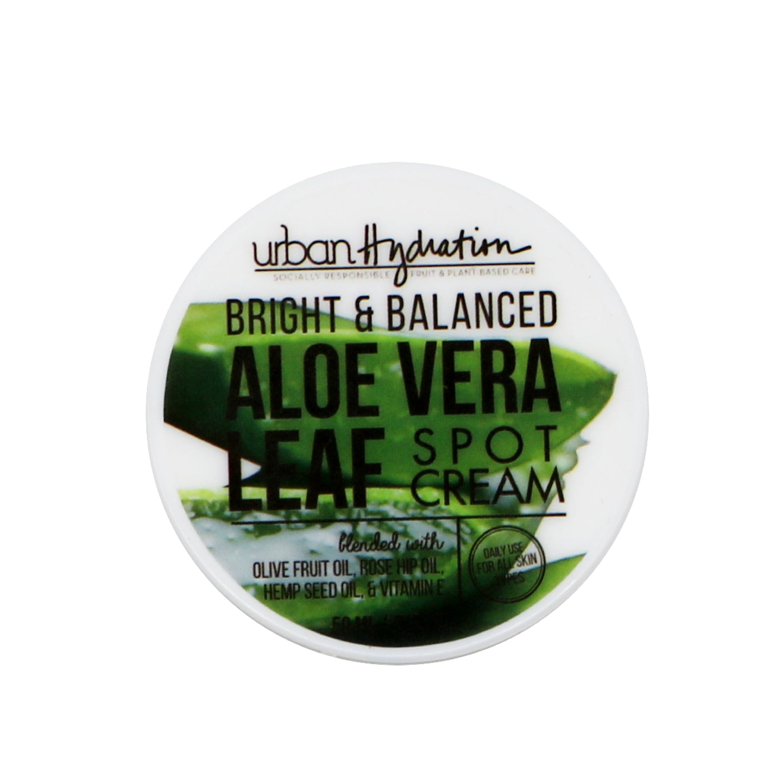 Bright & Balanced Aloe Vera Leaf Dark Spot Treatment Cream 1.7 Oz