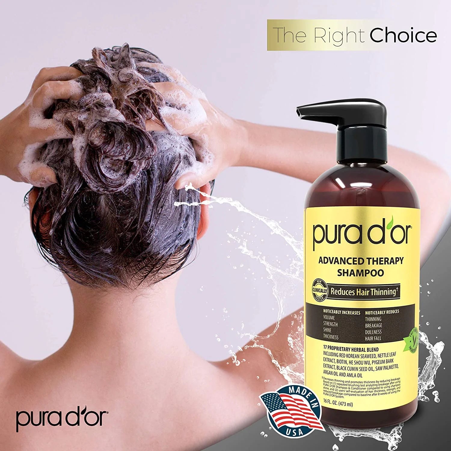 Advanced Therapy Biotin Shampoo 16 Fl Oz