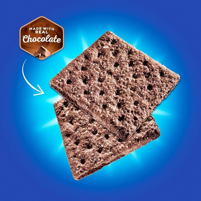 Fresh Stacks Chocolate Graham Crackers, Travel Snacks, 12.2 Oz (6 Multi Snack Pa