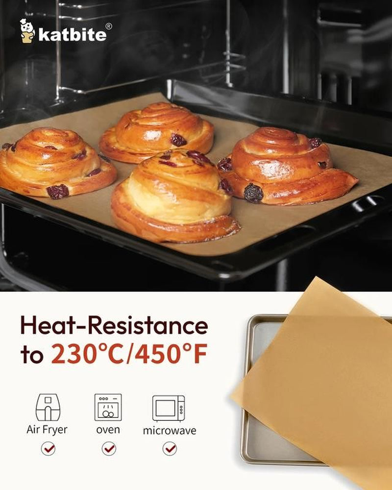 120Pcs 8X12 Inches Heavy Duty Parchment Paper Sheets for Baking