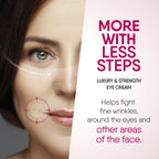 Eye Anti-Wrinkle Cream Antiaging for Face with Peptides and Micronized Vitamins