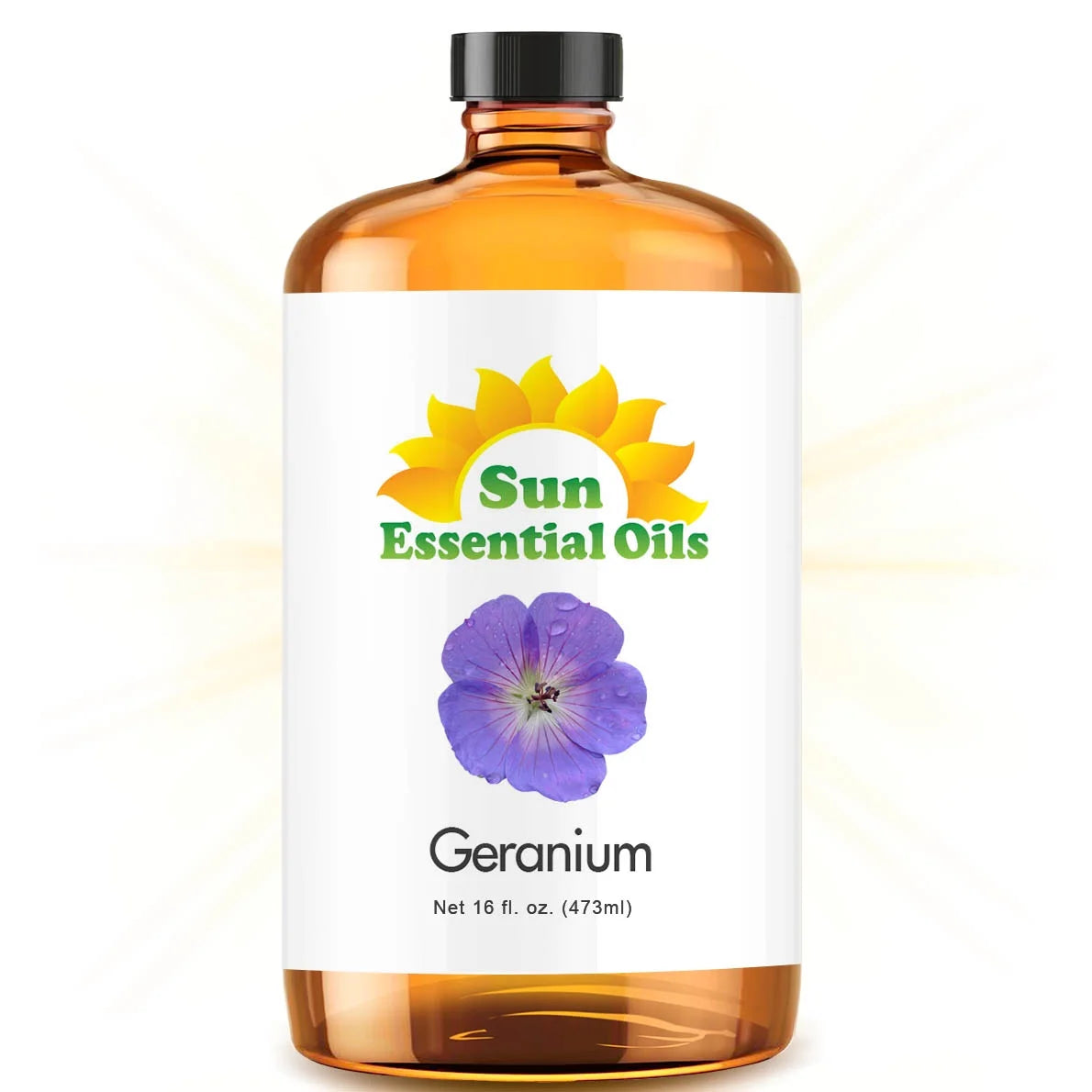 - Geranium Essential Oil 16Oz for Aromatherapy, Diffuser, Stress Relief