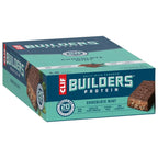 CLIF Protein Bars Chocolate Mint Flavor, Plant Protein, Gluten Free Bars, 12Ct