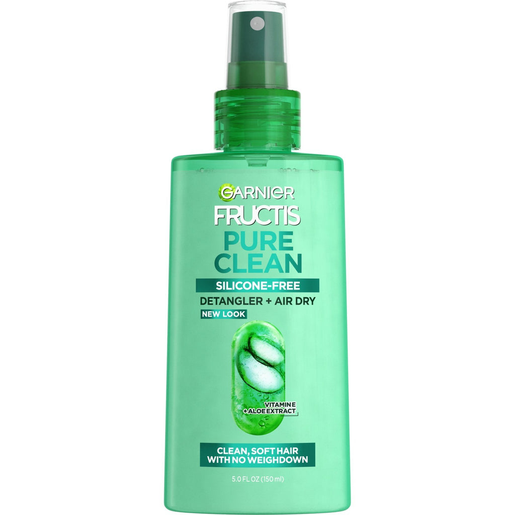 Fructis Pure Clean Detangler and Air Dry with Aloe, All Hair Types 5 Fl Oz
