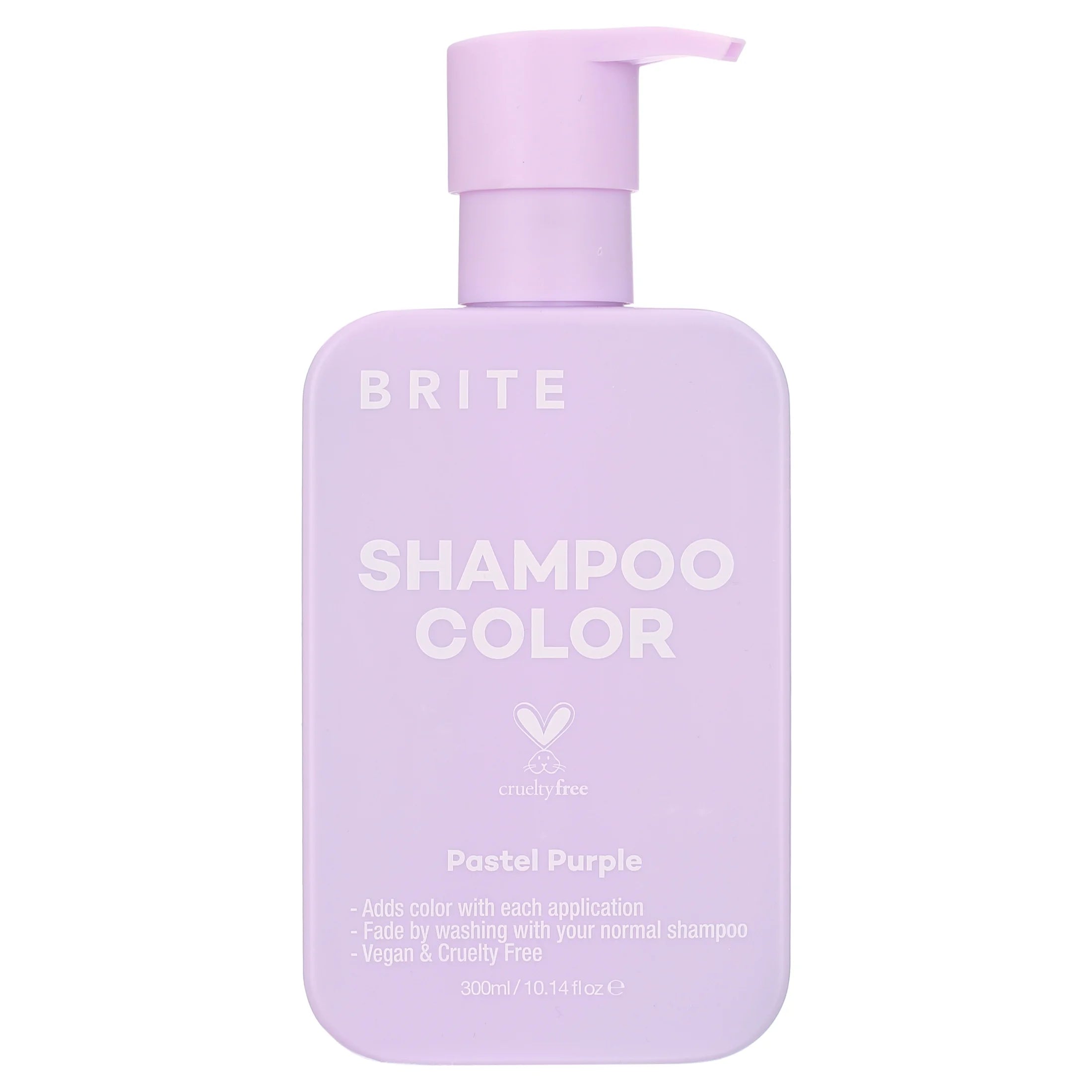 Color Shampoo Pastel Purple, Hydrating, Vegan, Cruelty Free, Color Building, 10.14 Fl Oz