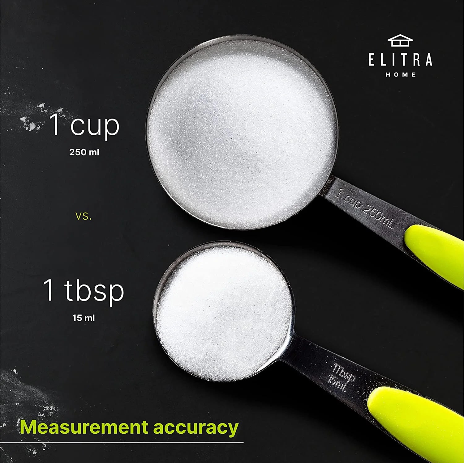 13 Pieces Measuring Cups and Spoons Set, Includes 10 Stainless Steel Measuring S