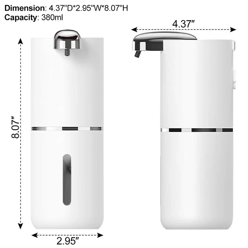 Automatic Soap Dispenser, 13.4Oz/380Ml Sensor Foaming Soap Dispenser Touchless R