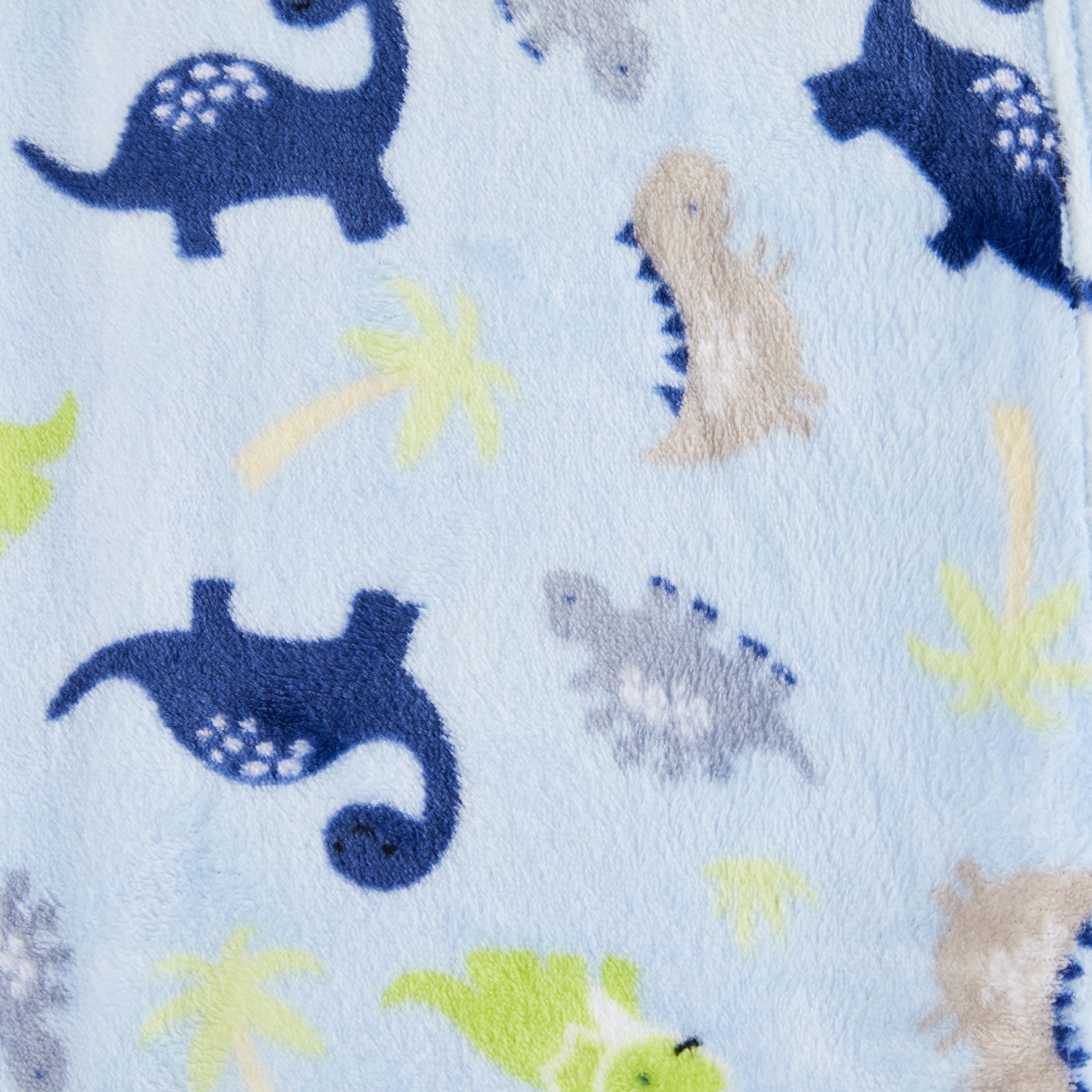Parent’S Choice Plush Baby Blanket, Blue Dinosaur, 30 in X 36 In