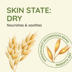 Daily Moisturizing Body Lotion with Oat for Dry Skin, 12 Fl Oz