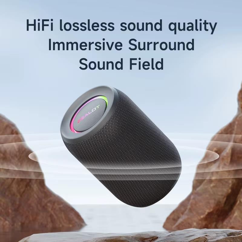 -S32Pro Powerful Bluetooth Speaker, Bass Wireless, LED Light, Outdoor Speakers,
