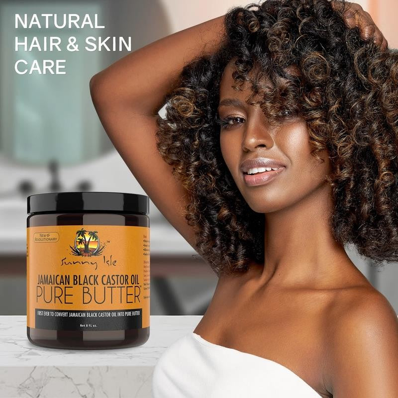 Black Castor Oil Pure Butter (Original) 8Oz