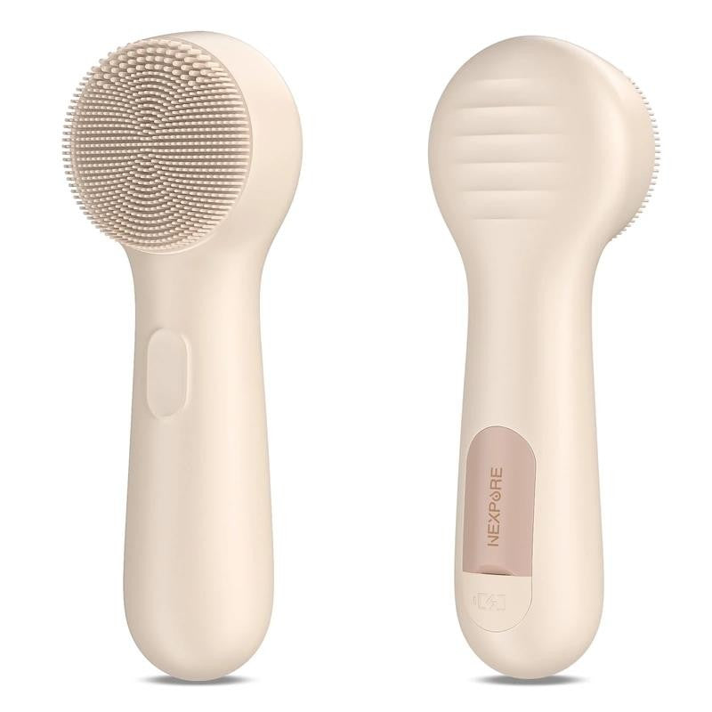Facial Cleansing Brush,Ipx7 Waterproof Sonic Face Brush for All Skin Types,Elect