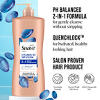 2-In-1 Shampoo & Conditioner, Moisturizing Vitamin B5 Infusion for Dry Hair, 28