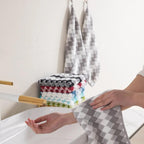 12 Pack Washcloths, 13"X13" Quick Dry Hand Face Towels Cloth Soft Microfiber Dry