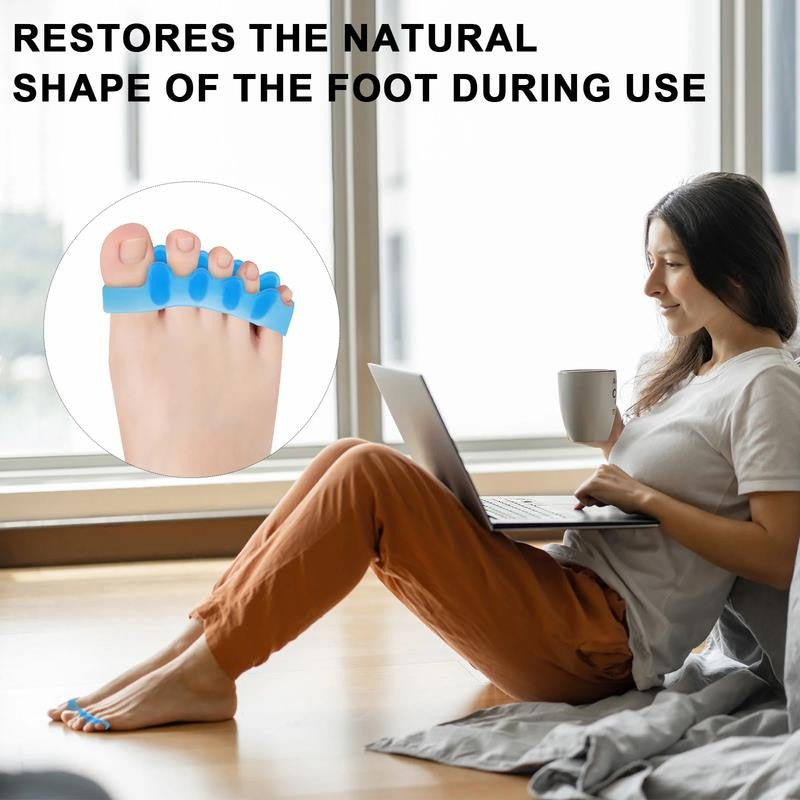3 Pairs Toe Separators, Correcting Bunions and Restoring Toes to Their Original