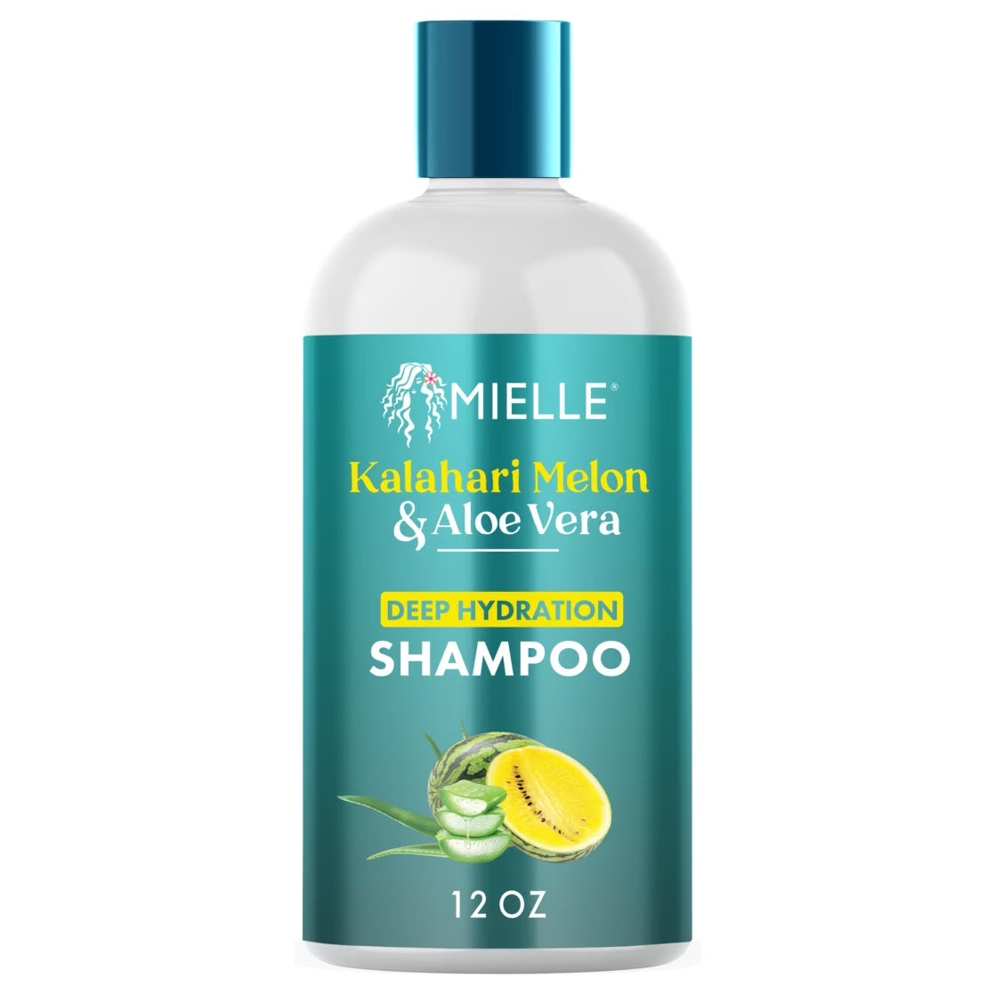 Mielle Kalahari Melon and Aloe Veradeep Hydration Shampoo 12 Oz.