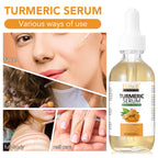 2 Pack Turmeric Oil for Face and Body,Pure Natural Turmeric Essential Oil for Anti-Aging,Balance Uneven Skin & Brightenings Skin(4.04 Oz)