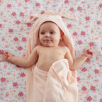 Parent'S Choice 2-Pack 30" X 30" Bunny Hooded Towel