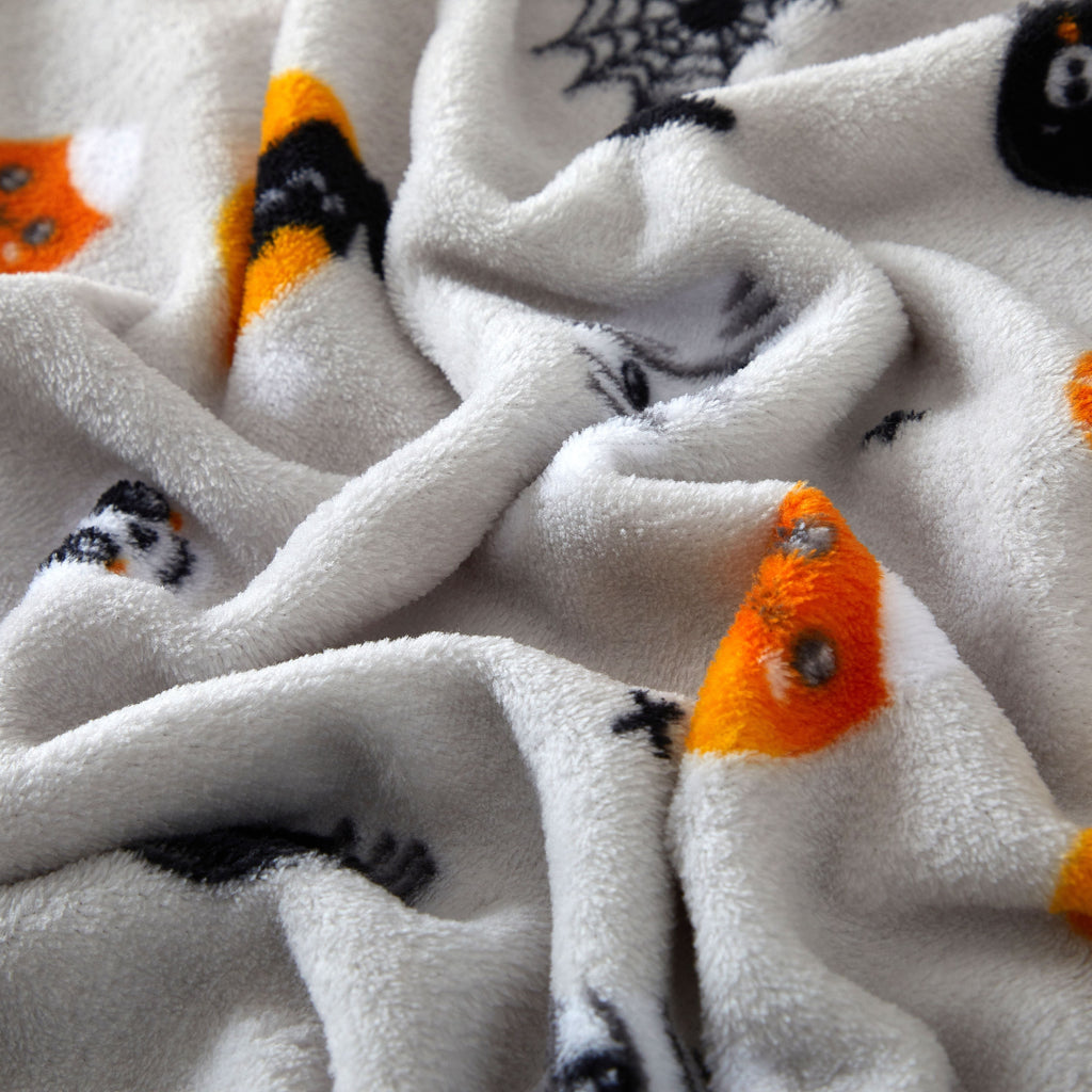 Parent'S Choice 30" X 36" Halloween Baby Blanket, Gray