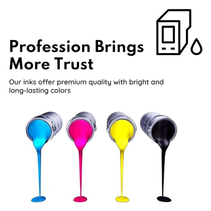 63XL Ink Cartridge Combo Pack Compatible for HP 63 Ink 63XL Ink Cartridges Black