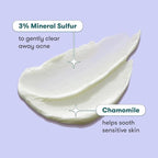 Clean Mineral Acne Cleanser, Sulfur Acne Treatment Face Wash, Dermatologist Deve