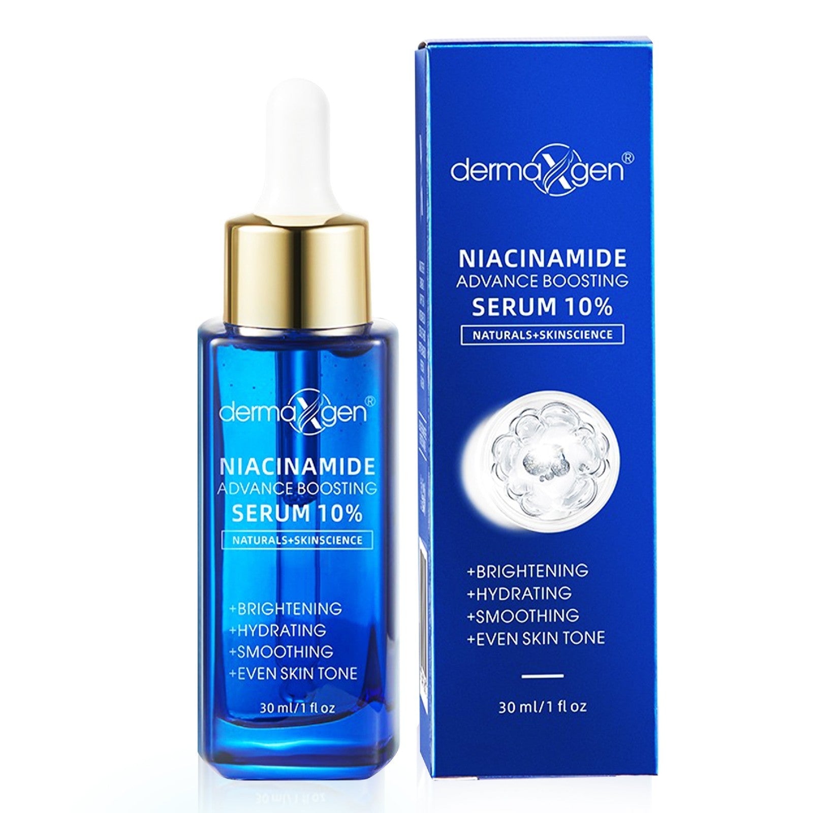 10% Niacinamide Serum for Smooth, Bright & Youthful Skin, Pore Reducer + Uneven