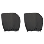 Parent'S Choice'S Car Window Shades Stretch Fit Car Sun Shade for Back Windows, Black, 2 Pack