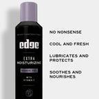 (3 Pack) Edge Extra Moisturizing Shave Gel for Men with Vitamin E, Fresh Scent, 7 Oz