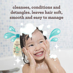 Aveeno Kids 2-In-1 Shampoo and Conditioner, Tear Free Hair Products, 12 Fl Oz