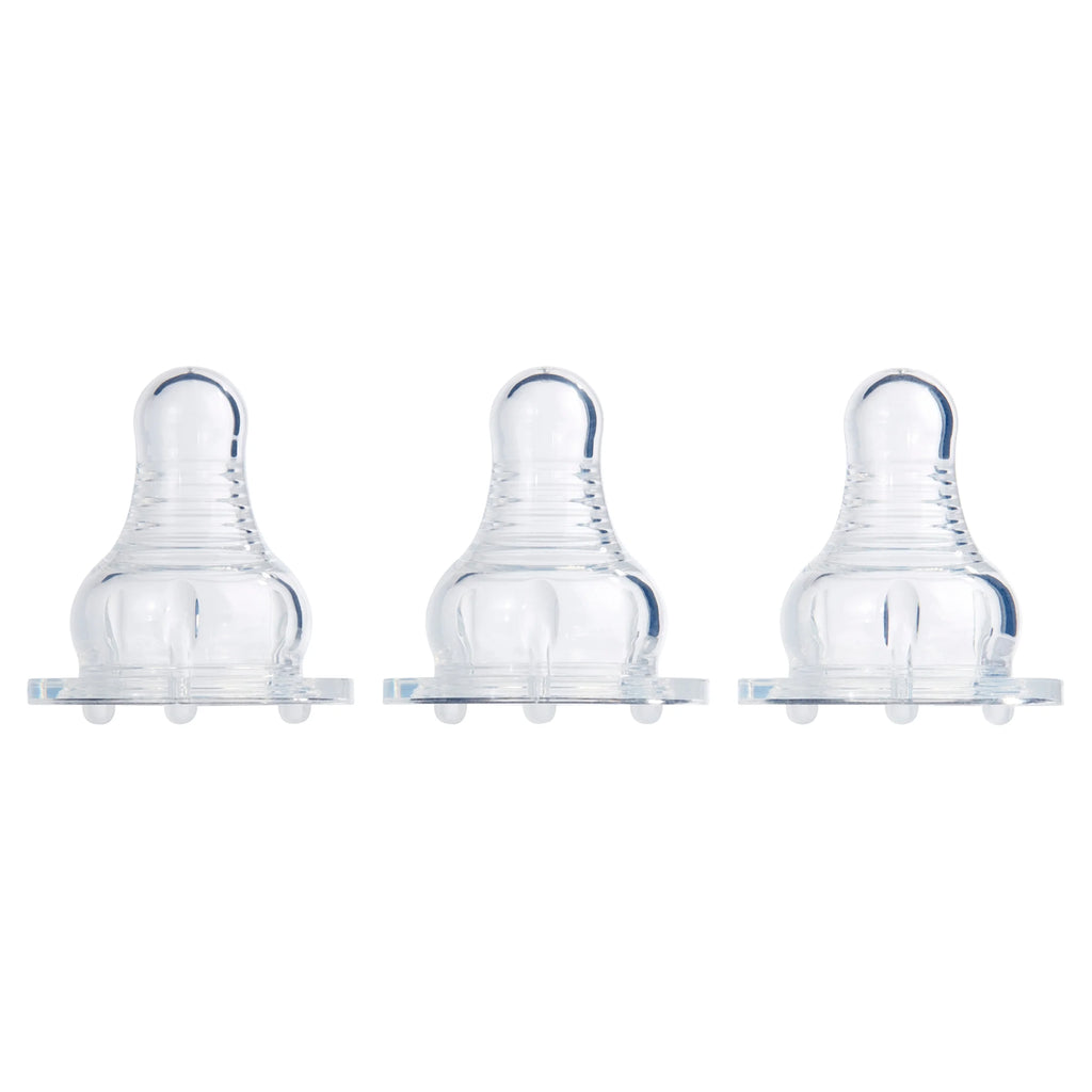 Parent'S Choice Medium Flow Bottle Nipples, 3 Ct