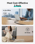240W USB C Cable [3.3Ft/2-Pack]