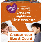 Parent'S Choice Ultimate Care Nighttime Underwear for Boys & Girls L/XL, 38 Count (Select for More Options)