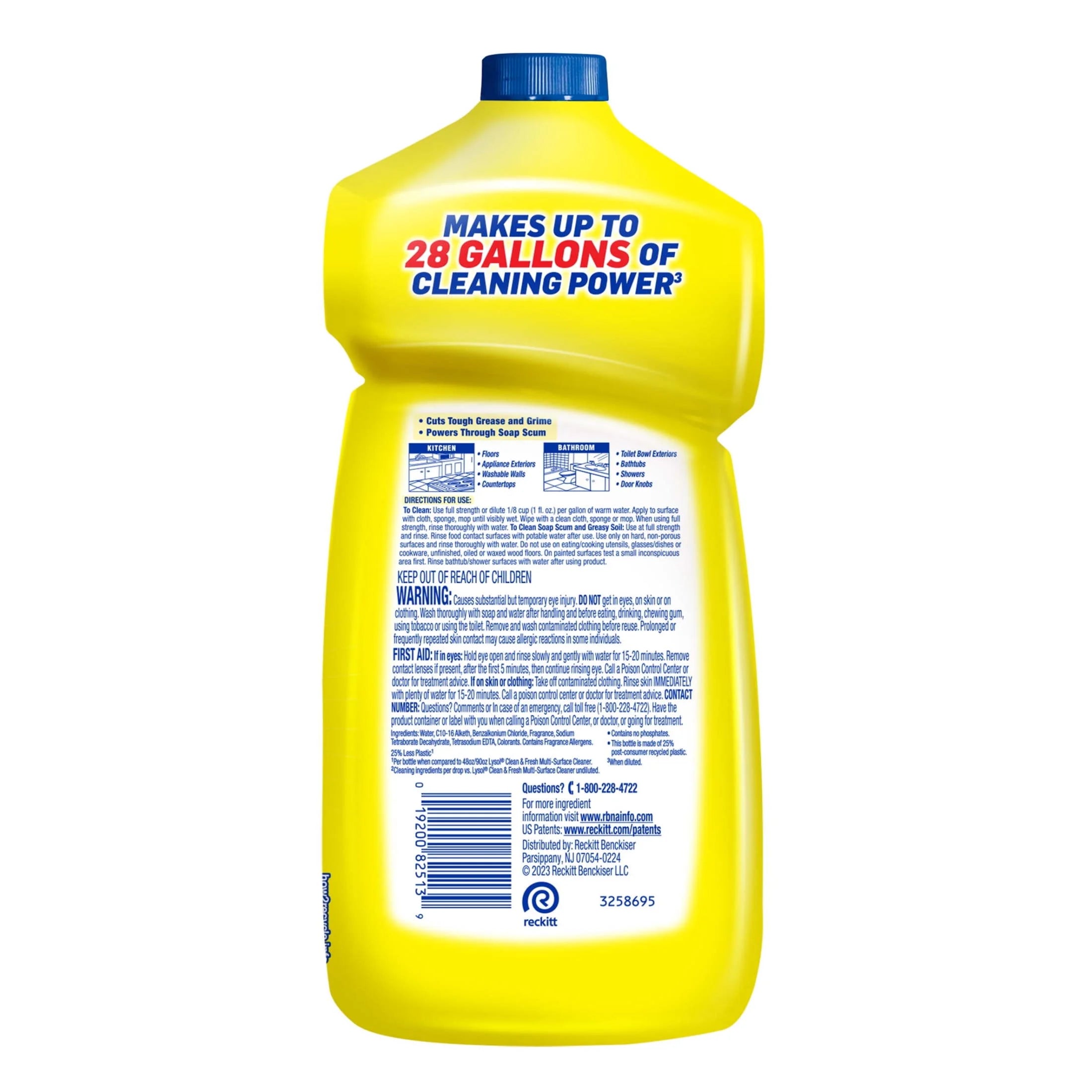 Lysol® Lemon Dilutable Cleaner 28Oz.