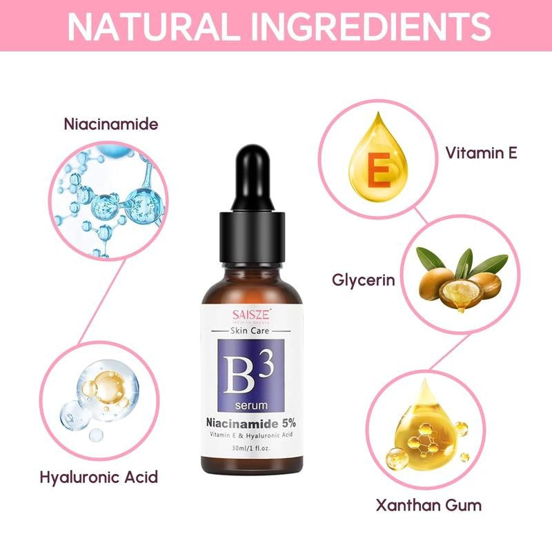 5% Niacinamide Serum, Face Serum for Wrinkles, Dark Spots, and Anti-Aging with V