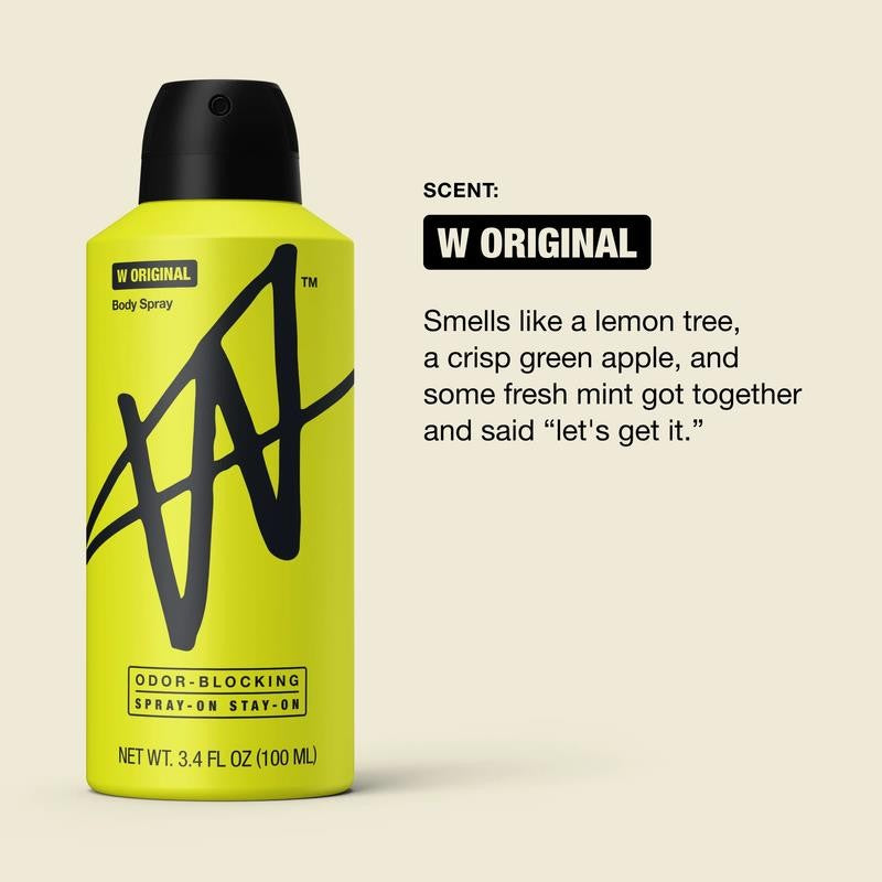 By Jake Paul Body Spray - Odor Blocking - Long Lasting - Original - 3.4 Fl Oz