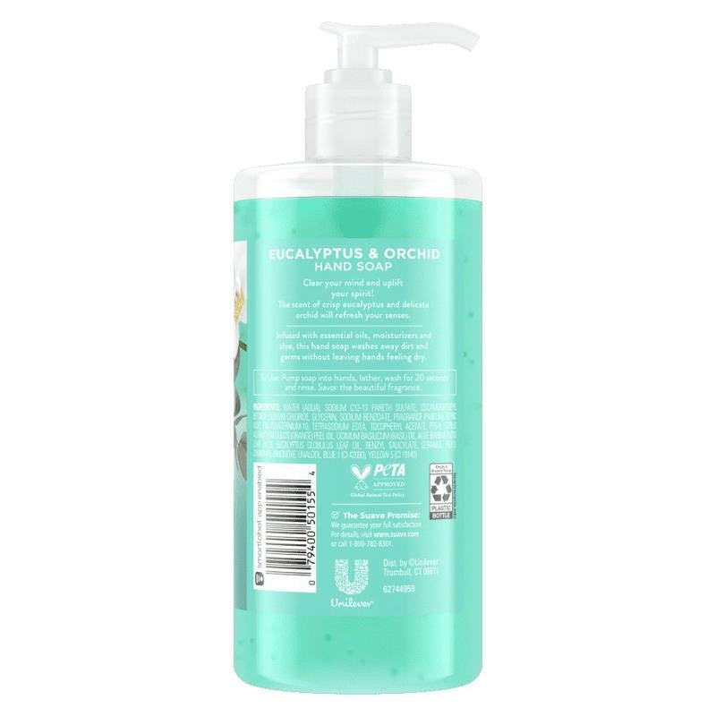 Essentials Liquid Hand Soap, Refreshing Eucalyptus & Orchid, 13.5 Fl Oz