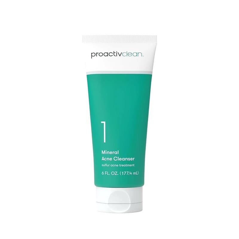 Clean Mineral Acne Cleanser, Sulfur Acne Treatment Face Wash, Dermatologist Deve