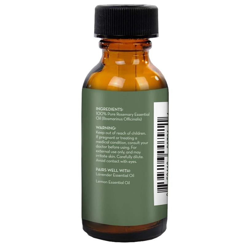 100% Pure Rosemary Essential Oil, 1 Fl. Oz.