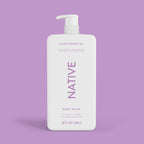 Native Body Wash, Sulfate Free, Lilac & White Tea, for Women and Men, 36 Oz